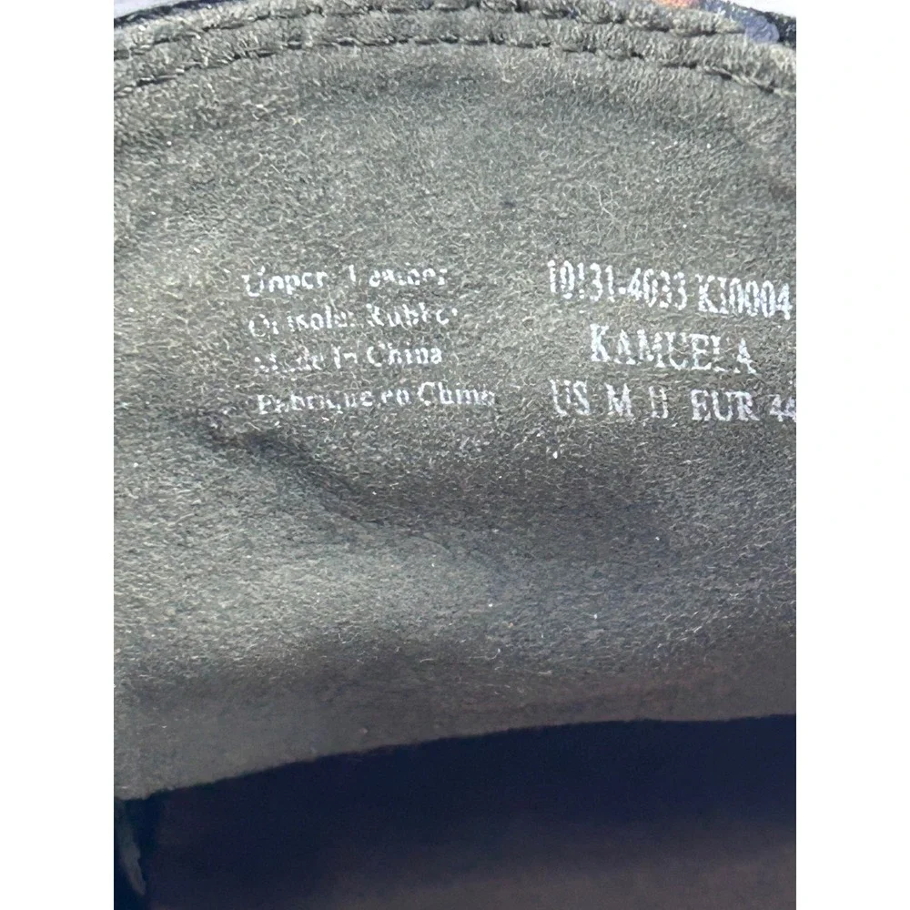 Olukai Kamuela Mens Black Leather Chukka Boots‎ Size 11 10131-4033